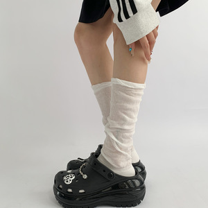 <span class=keywords><strong>Calcetines</strong></span> de Verano Transparentes y Transpirables Personalizados, <span class=keywords><strong>Calcetines</strong></span> Louch, Estética Y2K, <span class=keywords><strong>Calcetines</strong></span> Casuales para Zapatos de Plataforma y Mary Janes - Product Image 6