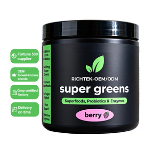 Marque privée Multivitamines <span class=keywords><strong>Aliments</strong></span> Entiers Mélange Super Vert Mélange en Vrac Mélange Complet Vitamine Minérale Super Verts Poudre - Product Image 1