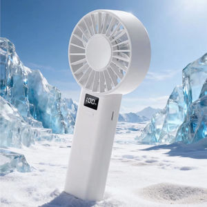 Ventilador de Mano Mini 2026, Diseño Colorido, Carcasa Transparente, Recargable, Portátil, de Bolsillo, Venta al Por Mayor - Product Image 1