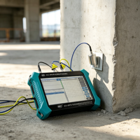 Medidor de Velocidad de Pulso Ultrasónico U910/U920, Probador de Calidad del Concreto, Garantía de 1 Año, USB, 220V, Equipo para Baterías de Litio