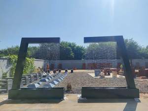 Fuente de Cascada para Jardín de Acero Corten con Iluminación LED - Product Image 6