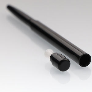 En stock: Envase automático vacío para lápiz de <span class=keywords><strong>cejas</strong></span> de 2g, negro, coreano, con brocha y logotipo personalizado. - Product Image 4