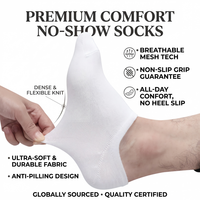 Chaussettes habillées unies pour hommes en coton/fibre de bambou avec logo intégré, absorbantes, noires, pour l'été, personnalisation acceptée