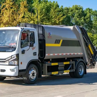 Camion à ordures compacteur Dongfeng, camion de compactage des déchets, camion de collecte des ordures