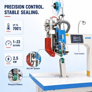 เครื่องซีลตะเข็บด้วยลมร้อนแบบอัตโนมัติสำหรับเสื้อผ้าและวัสดุก่อสร้าง - Product Image 2