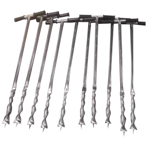 Manual Spiral Auger Stainless Steel Soil <strong>Sampling</strong> <strong>Testing</strong> Equipment Soil Auger Test <strong>Tools</strong> - Product Image 5