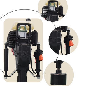 Pilonneuse à essence portable efficace pour les clôtures de projets agricoles - Product Image 6