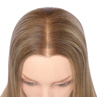Vente directe usine : Cheveux humains vierges chinois pour perruques Lace Front, base transparente, longueurs variées, tailles de bonnet petites et grandes, densité 150%