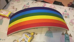 Tavola di Equilibrio per Bambini in Legno con Logo Personalizzato, Altalena Multifunzionale per Terapia Fisica - Product Image 6