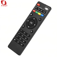 Télécommande de qualité supérieure pour Smart TV Box X96 avec fonction d'apprentissage pour Android TV Box 4K en matériau ABS