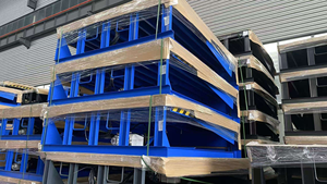 Mechanical Dock Leveler 15T Heavy Duty Spring Lift Q235 Steel Deck 2000x2500mm Table Berlapis Bubuk Anti Korosi - Product Image 5