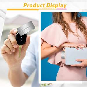 Label Logam Stainless Steel Persegi Panjang 1 Inci X 2 Inci 25 Buah - Product Image 4