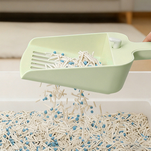 Verstelbare kattenbakschep Multifunctionele reinigingsschep voor tofu- en klontvormende kattenbakvulling - Product Image 4