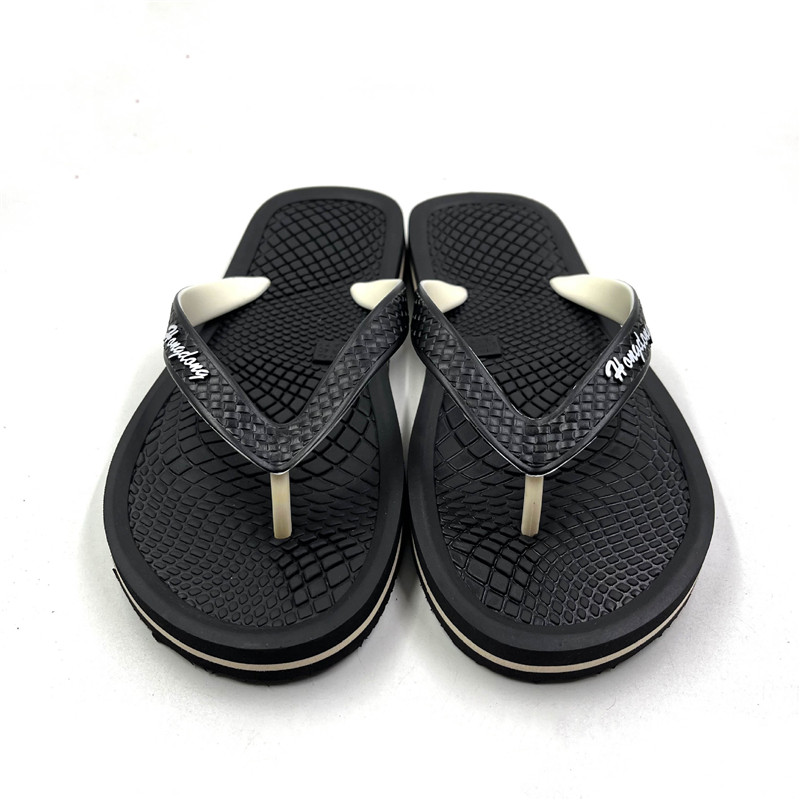 Cheap Men Massage Slippers Summer Rubber PVC Thongs Filp-Flops Slippers