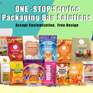 Cấp thực phẩm dọc dây kéo khóa túi cho salad dây kéo khóa giấy nhựa bao bì in ấn bao bì thực phẩm Túi - Product Image 3