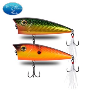 Señuelo ABS <span class=keywords><strong>para</strong></span> Lubina de Boca Grande 70mm 10g 60mm 7g, Pez Wobbler con Anzuelos, Luz Nocturna, Color de Superficie, Línea - Product Image 1