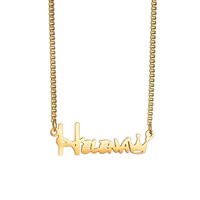 Ensemble de bijoux pour bébé avec nom personnalisé pour la date de naissance, collier, bracelet, boucles d'oreilles, bague en acier inoxydable plaqué or 18 carats, cadeau