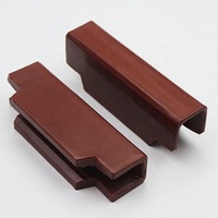 Revêtement de chaussure de guidage d'ascenseur Applicable aux matériaux en Nylon et en polymère de Rail de guidage de 10/16mm