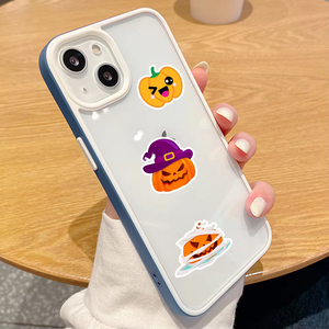 Halloween bí ngô đèn lồng lễ hội trang trí graffiti dán xe điện thoại chai nước dán không thấm nước - Product Image 3