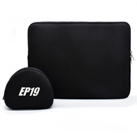 Sarung Tablet Multifungsi Lembut 13 Inci Lengan Laptop Neoprene Tahan Air Tas Pesan Kantung Laptop Lucu