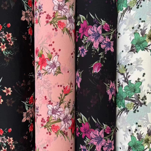 Hot bán in Jersey Crepe mô hình dệt mảnh vải bọc pre-cắt giảm Bộ dụng cụ số lượng lớn Cổ Phiếu chết rất nhiều - Product Image 1