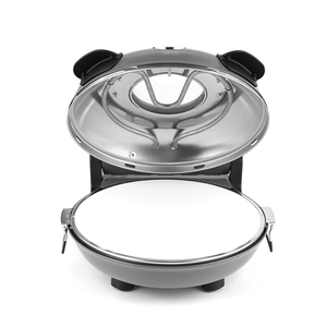 Horno de <span class=keywords><strong>Pizza</strong></span> Eléctrico Automático Portátil de Acero Inoxidable de <span class=keywords><strong>12</strong></span> Pulgadas, Rápido y sin Humo - Product Image 6