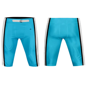 High Quality Customized American Football <b>Pants</b> with <b>Pad</b> 100% Polyester Breathable & Eco-Friendly Unisex Adult <b>Pants</b> - Product Image 1