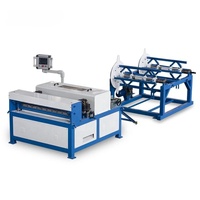 Machine automatique de fabrication de conduits rectangulaires en aluminium pour la ligne de conduits HVAC Auto Duct Line 3
