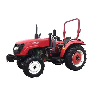 Tractor de maquinaria agrícola, cargador 4wd con herramientas, precio al por mayor