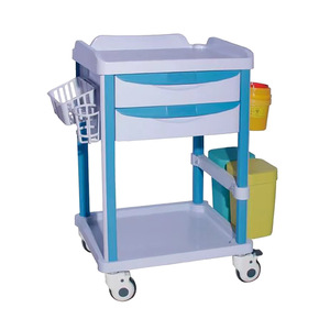 Chariot de soins médicaux et d'urgence, fabriqué en matériau ABS épaissi, spécialement conçu pour les infirmières, directement provenant du fabricant. - Product Image 4