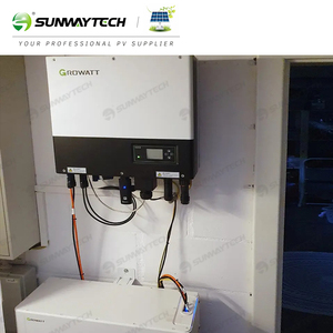 Kit complet de système solaire hybride 5 kW avec contrôleur MPPT et batterie lithium-ion pour usage domestique SWG-5KW-HY - Product Image 5