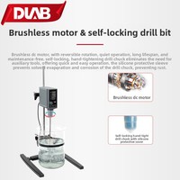 Agitateur à montage supérieur DLAB Daling OS-T40-Plus, mélangeur électrique OS-T60-Plus, équipement de mélange fabriqué en Chine continentale