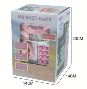 Hucha Electrónica con Forma de Caja ATM para Niños de 3 a 12 Años, Caja de Ahorro de Dinero, Juguetes y Regalos para Niños y Niñas - Product Image 6