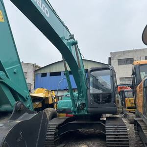 Used Kobelco SK200 20 Ton Hydraulic Excavator 2022 <b>Model</b> Motor Gearbox Pump 118kw Power 0.8m Bucket Capacity Construction - Product Image 3