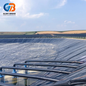 Geomembrana HDPE Anti-UV de 1mm y 2mm para Revestimiento de Estanques, Presas, Biodigestores, Vertederos y Piscifactorías, con Precio de Fábrica - Product Image 1
