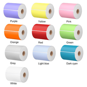 Etiqueta de Envío Térmica de Color 4x6, Libre de BPA, Impermeable, Autoadhesiva, para Logística Express, Etiqueta FBA - Product Image 1
