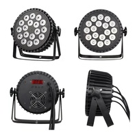 Mini projecteur LED PAR RGBWA sans fil 12x15W alimenté par batterie, étanche, pour DJ, scène, événement