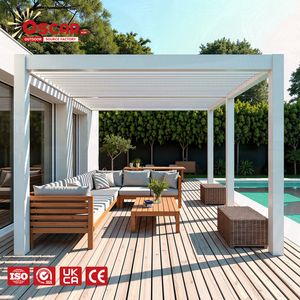 <span class=keywords><strong>Abri</strong></span> extérieur bioclimatique en aluminium, étanche, motorisé, <span class=keywords><strong>pour</strong></span> <span class=keywords><strong>spa</strong></span> et bain à remous, utilisable toute l'année, <span class=keywords><strong>pour</strong></span> jardin, patio, cour arrière, pergola - Product Image 1