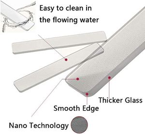Pulidor de Uñas de Cristal Nano Glass, Lima de Uñas, Abrillantador de Uñas con Estuche - Product Image 3