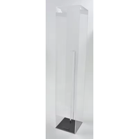 Jihong acrylique présentoir pmma présentoir acrylique cricket bat vitrine