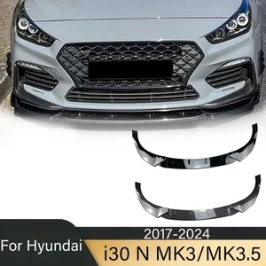 สำหรับ I30 N MK3 2017-2019 MK3.5 2020-2024 ชุดแต่งสปอยเลอร์กันชนหน้ารถยนต์ ดิฟฟิวเซอร์ ชุดแต่งตัวถัง ป้องกันการกระแทก ปรับแต่ง - Product Image 1