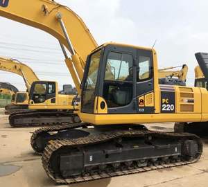 Used Excavator KomatsuPC220 for Sale in Shanghai Japan SecondHand KomatsuPC200-7 Cralwer Hydraulic Digger - Product Image 4