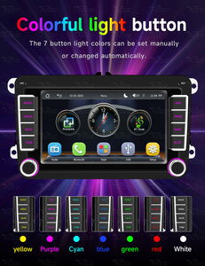 BQCC 7 Pollici Mp5 Wireless Carplay Android Schermo Carplay Mirrorlink RDS Stereo Multimediale per Auto per VW Amarok <span class=keywords><strong>Caddy</strong></span> Golf <span class=keywords><strong>V</strong></span> Golf Plus - Product Image 6