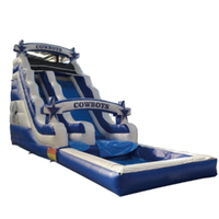 Toboggan aquatique commercial avec piscine Maison gonflable à louer