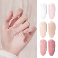 Venalisa nouveauté 7.5ml 6 couleurs Gel de Construction rapide série nue Nail Art UV Gel pour ongles Poish