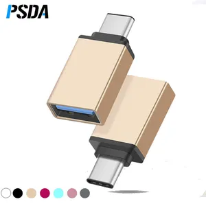 PSDA Bộ Chuyển Đổi USB Type C USB 3.1 OTG Cho Xiaomi MI4C Macbook Nexus 5X 6P USB Type C OTG Cáp Sạc Dữ Liệu USB-C Type-C