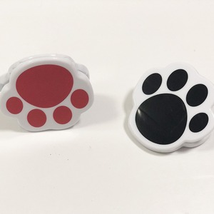 Paw Print Magnetic Clips Plastic Cute Design For Fridge Storage Promotional Gifts - Product Image 2