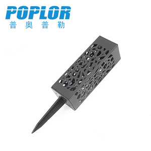 Poplor Solar Garden <b>Lights</b> LED Outdoor Lawn Lamp With <b>Light</b> Control Water Resistant For Patio Yard <b>Landscape</b> - Product Image 3