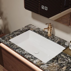 Mueble de Baño BALOM de Estilo Clásico, Gran Capacidad, Madera Contrachapada, Melamina, MDF, con Espejo Inteligente y OEM - Product Image 3