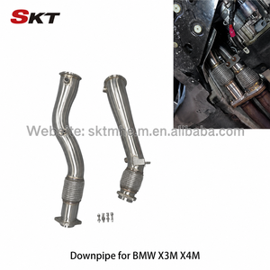 ท่อกลาง89มม. สำหรับ F98 F97 X3M X4M S58ท่อกลางสแตนเลส3.0ตัน - Product Image 6
